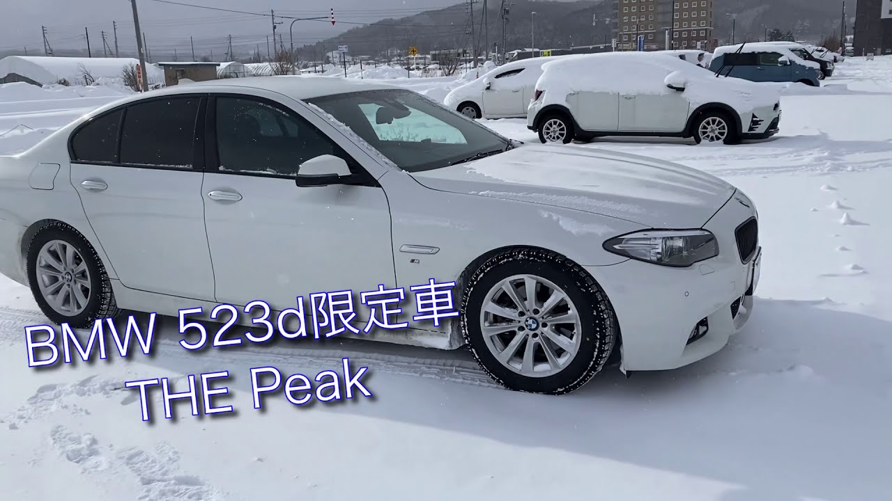 BMW F10 523d 限定車THE peak - YouTube