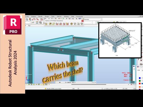 Structural Model Meshing and Load Transfer in Autodesk Robot
