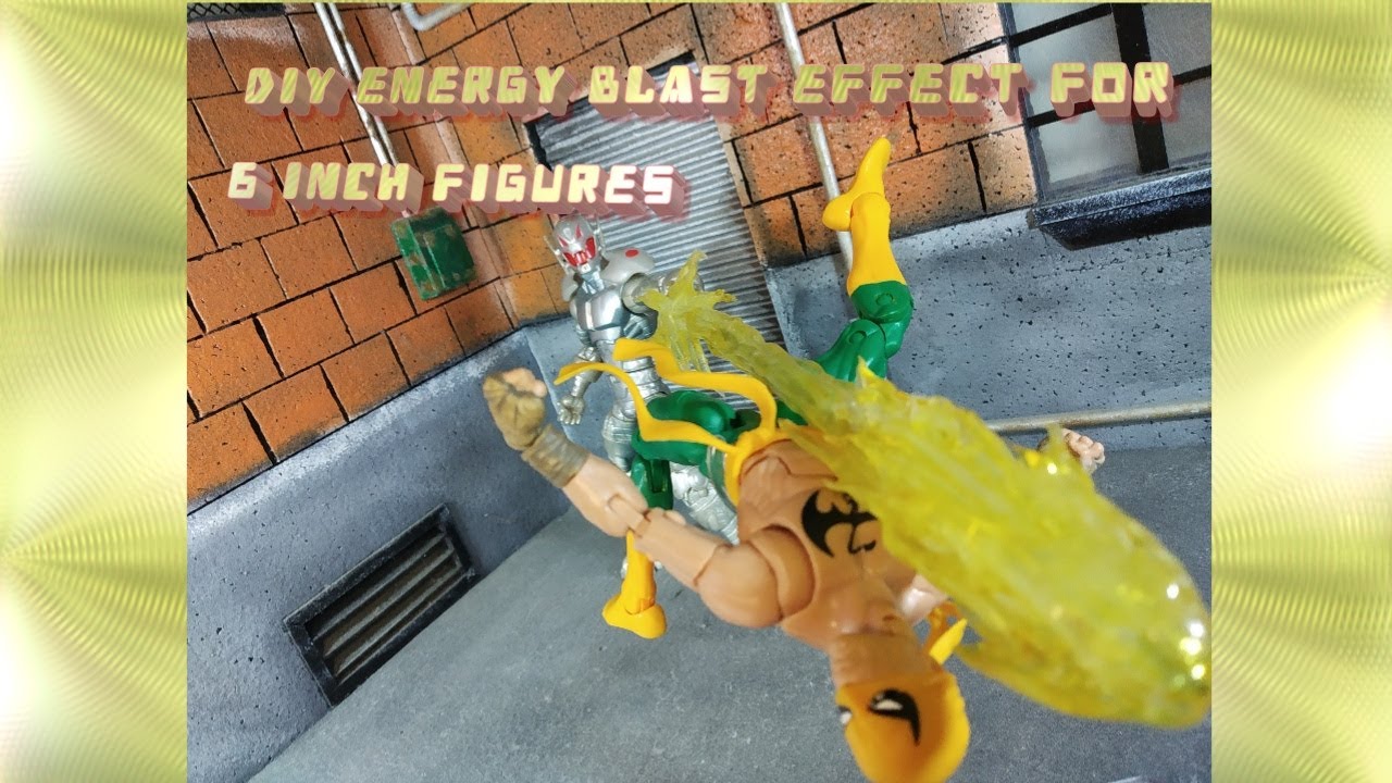 Blast Them All!!! Energy Blast Toy Effect for Action Figures