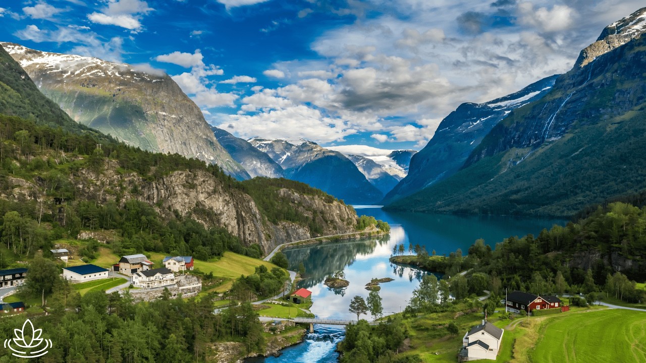 musique relaxante 4k 🌿 sons de la nature pour relaxation profonde, anti-stress et sommeil profond