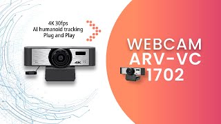 Webcam 4K  Wajib Ada Untuk Cikgu!  ARV VC 1702 I Auto Tracking