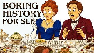 Why You Wouldn't Survive a Gilded Age Dinner Party | Boring History for Sleep Guide