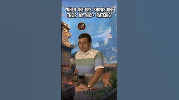 When the dps show off their mythic + rateing #wow #worldofwarcraft #warcraft