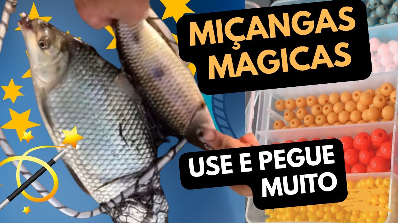 Miçangas mágicas: pegue MUITOS peixes com esses chicotes #miçangas #pesca #pescaria #riopiracicaba 