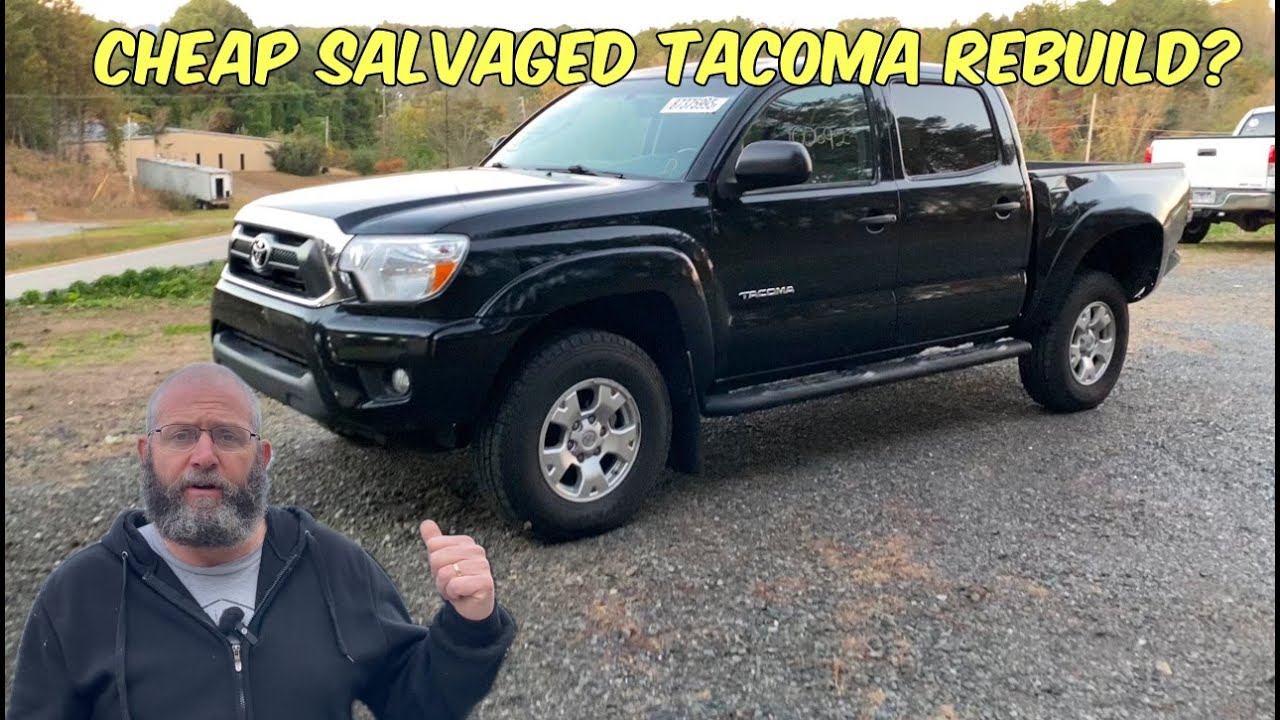 Можно ли восстановить эту повреждённую Toyota Tacoma за 200 долларов? Из разбитой в неповреждённую