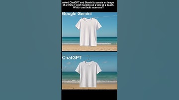 A visual comparison between Google Gemini and ChatGPT#chatgpt #googlegemini #viral