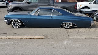 1965 Chevrolet Impala SS Fastback Low Rider Custom: 65 Chevy Hardtop Coupe - Car Spotting Manchester