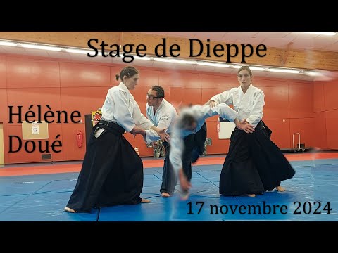 Stage Aïkido avec Hélène Doué à Dieppe le 17 Novembre 2024 (1/3)
