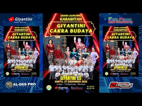 TAYUB GIYANTINI MADYO LARAS Josss 39 MENIT