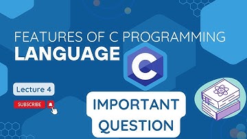 🌟 All c programming features in One Video: 😲Interview Question 2024 📚🚀| characteristics of c