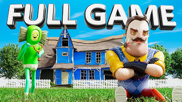 Hello Neighbor VR, the ENTIRE GAME!