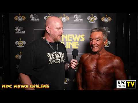 2026 NPC North American Mens Physique 70+ Winner Peter Mueller