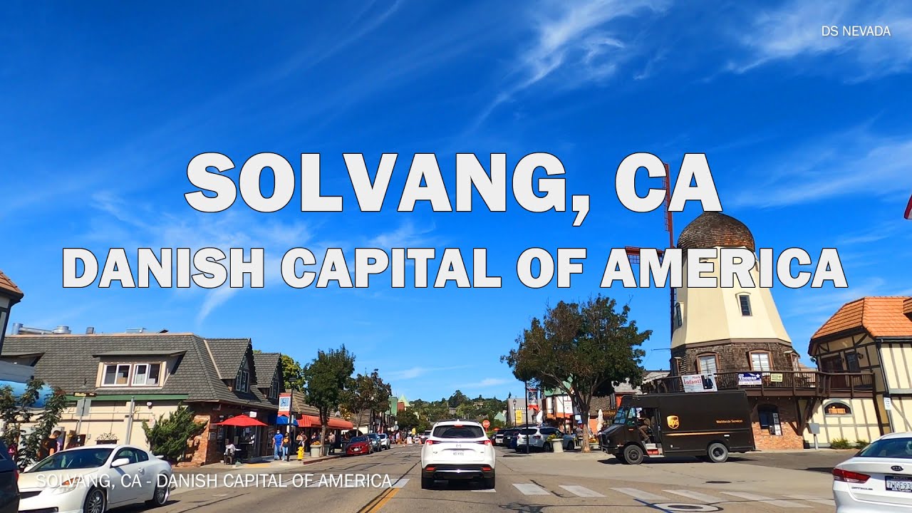 Solvang, California - Driving Tour 4K - YouTube