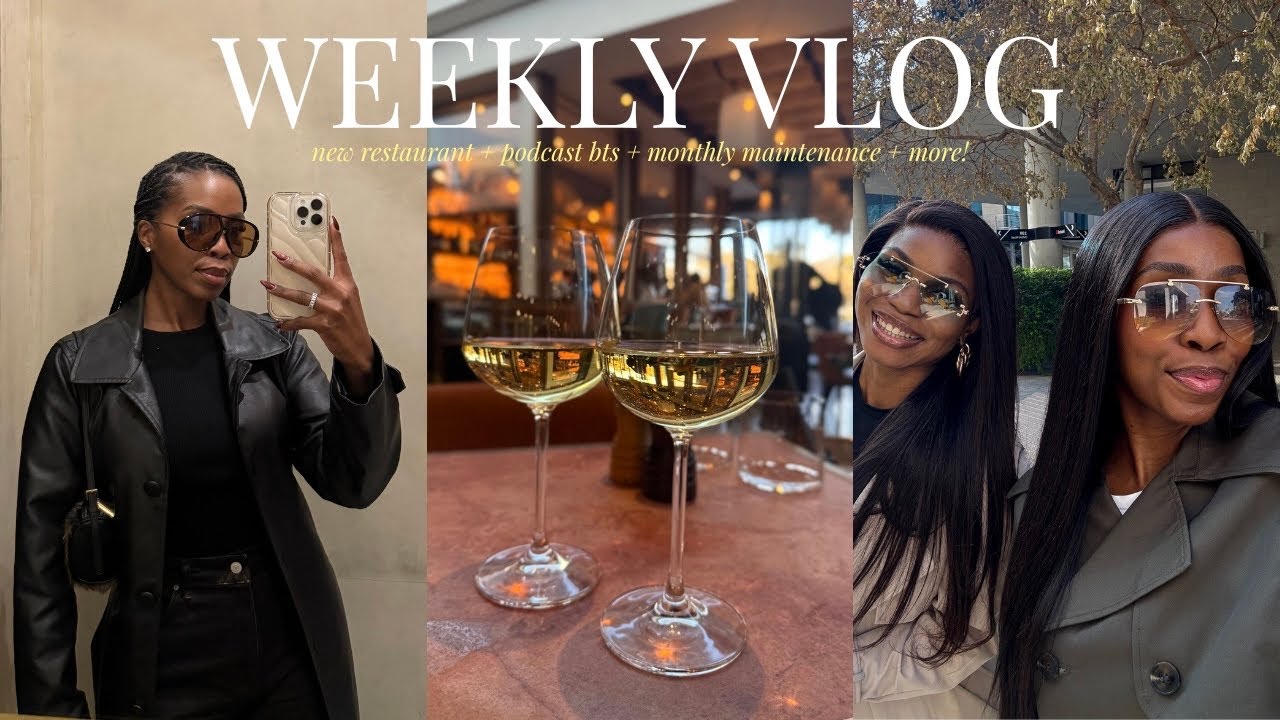 WEEKLY VLOG: WE'RE TRYING NEW THINGS! CHEEKY SISTER LUNCH + MINI MAINTENANCE RUN + MORE! 💕