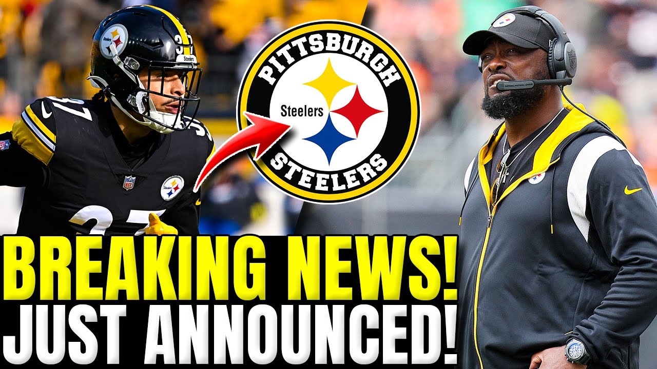 😭NOW IT'S OFFICIAL! BAD NEWS FOR STEELERS! NOBODY EXPECTED THIS