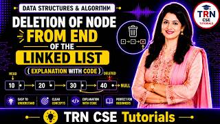 Deleting a new node from a Linked List: From end | L11 | DSA #datastructures