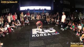 Rd14-? Vs ? R16 Korea 2013 World Wide Open Elimination