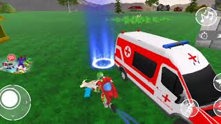 Superheroes Robot Police Speed Hero: Rescue Mission -  Jungle mod gameplay 1 ( Android gameplay) screenshot 1