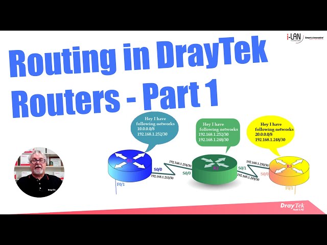 Webinar - Routing in DrayTek Routers - Part 1