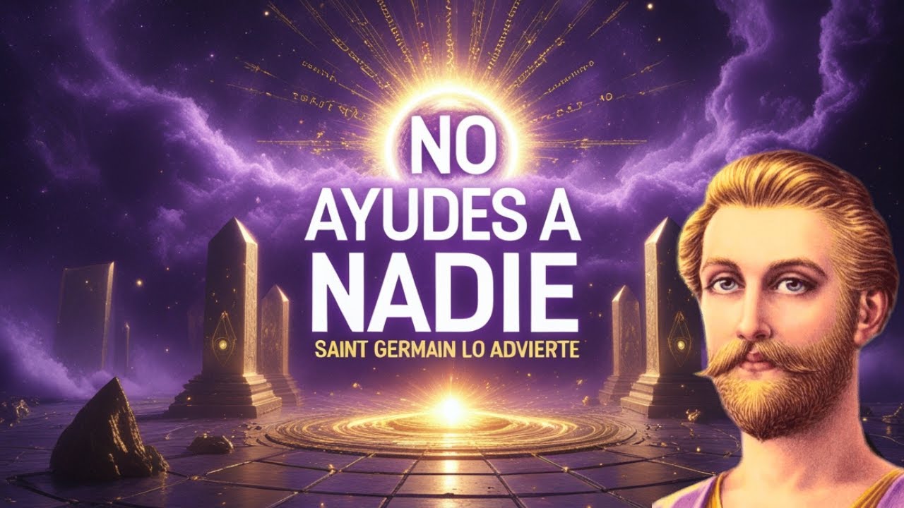 Por esto no debes ayudar a nadie – Saint Germain lo explica