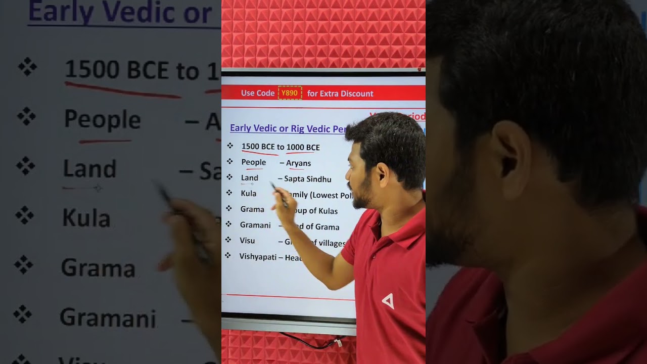 Important Facts about Early Vedic Period | முந்தைய வேத காலம்