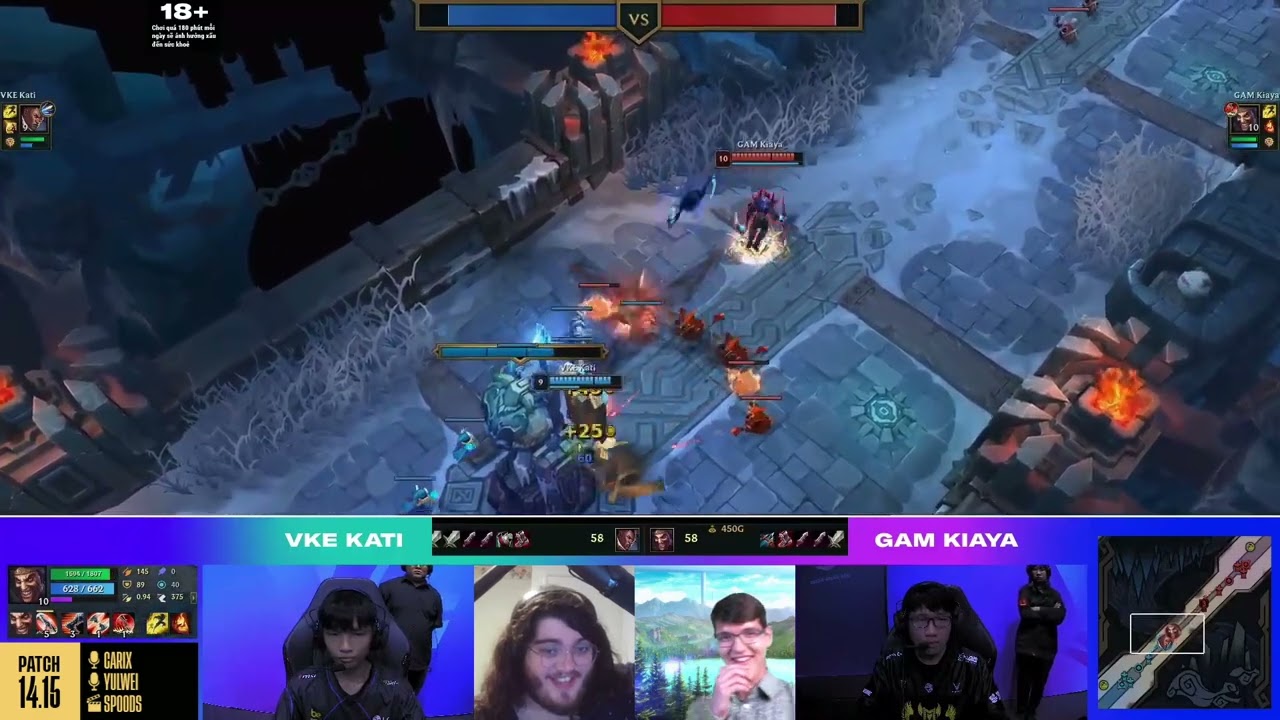 Kiaya vs. Kati | VCS Summer 2024 - 1v1 Side Selection (Unofficial English cast) | 11.08.2024