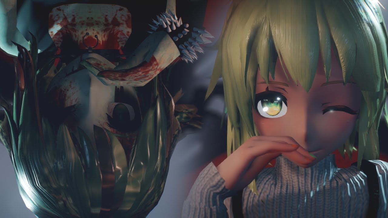 {MMD} MONSTER【tda】[4k 60fps]