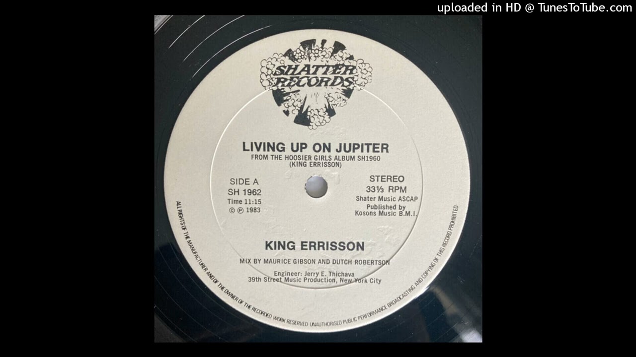 King Errisson - Living Up On Jupiter (Instrumental)