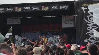 Neck Deep - Can't Kick Up The Roots [Live] Van's Warped Tour 7/1/17 St. Pete