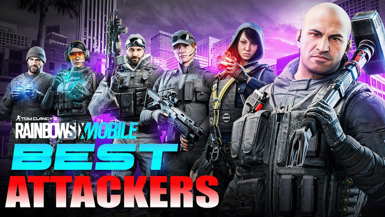 5 лучших оперативников для атакующих в рейтинговых играх - Rainbow 6 Mobile