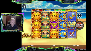 Showing myself while using 5 free spins at Holland Casino Online