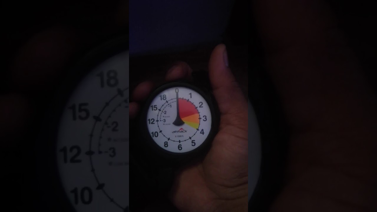 encender luz de fondo altimetro ALTITRACK 2