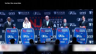 NJ primary election: Democratic candidates' final debate