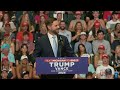 #LIVE:  Trump and JD Vance hold first rally together in Michigan, first since assassination attempt