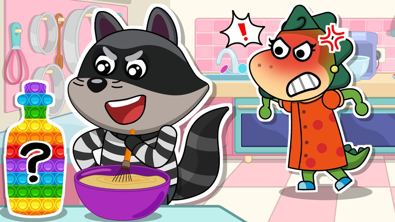 😡Uh-Oh! Mr. Robbins 🥷🏻 is after Mummy’s Secret Recipe 🧪! Stories for Kids by Fire Spike🔥