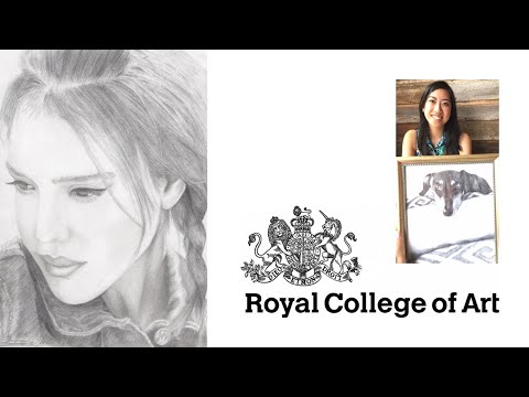 ACCEPTED Art Portfolio for Royal College of Art (RCA) Graduate Diploma