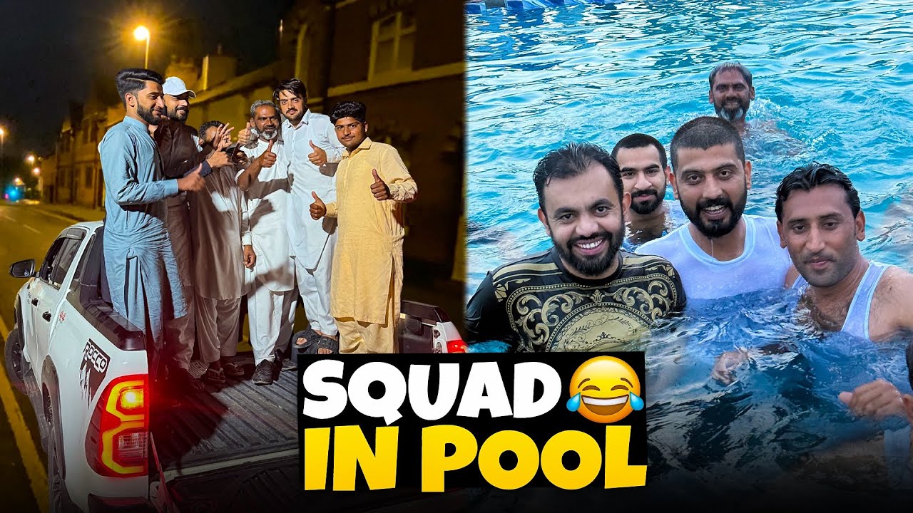 Going to Swimming pool fun vlog😍 | Revo full with all squad 😂| Bilal Marth