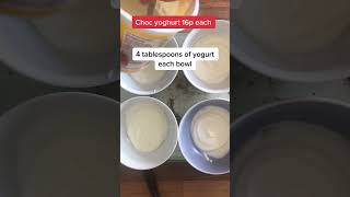#budgetmeals #budgetfood #savemoneytips #asda #asdayellowrange #chocolatedesserts