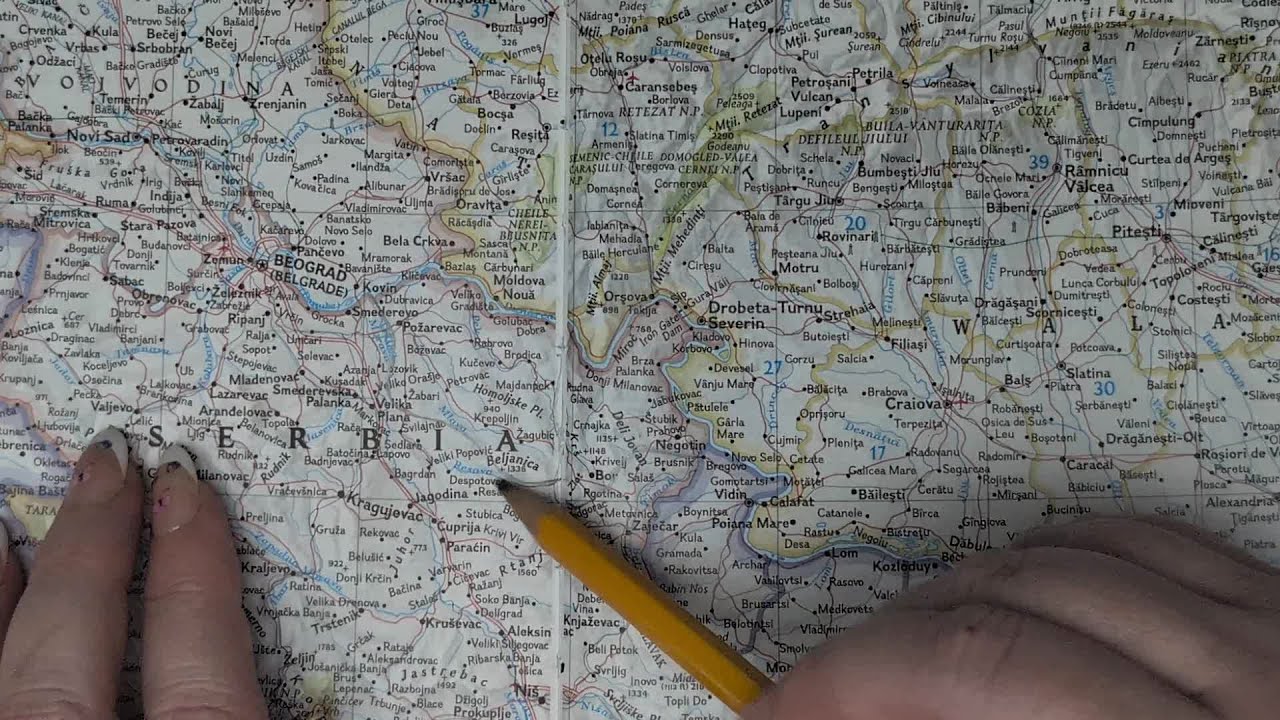 ASMR ~ Braničevo, Serbia History & Geography ~ Soft Spoken Map Tracing Google Earth