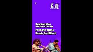 Raga Maru Bihag I Pt Ratish Tagde I Pravin Godkhindi I Live at BCMF 2016