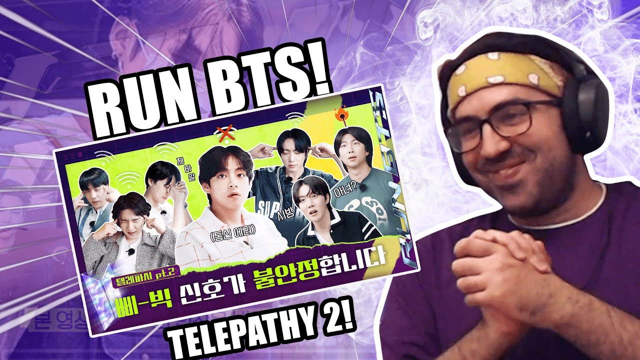 Run BTS! 2022 Special Episode - Telepathy Part 2 | Reaction