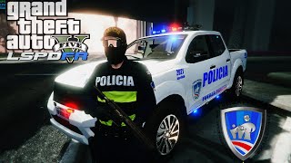 GTAV-FUERZA PUBLICA NISSAN NP 300-LSPDFR#12