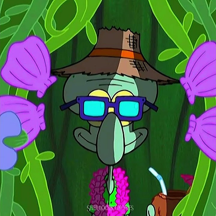 Squidward tiki island edit