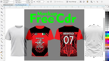 Free Cdr T Shirt Mockup 02 cdr file free download corel draw x7 Download Link in Description
