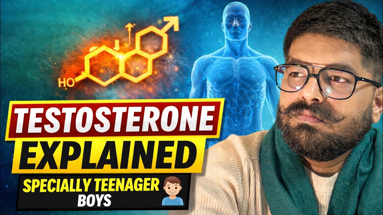 Testosterone Explained | Specially for Teenager Boys 👦 | Puberty & Growth  