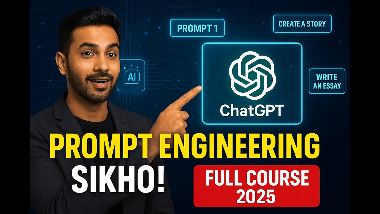 Master Prompt Engineering With ChatGPT - Full Course In Hindi 2025