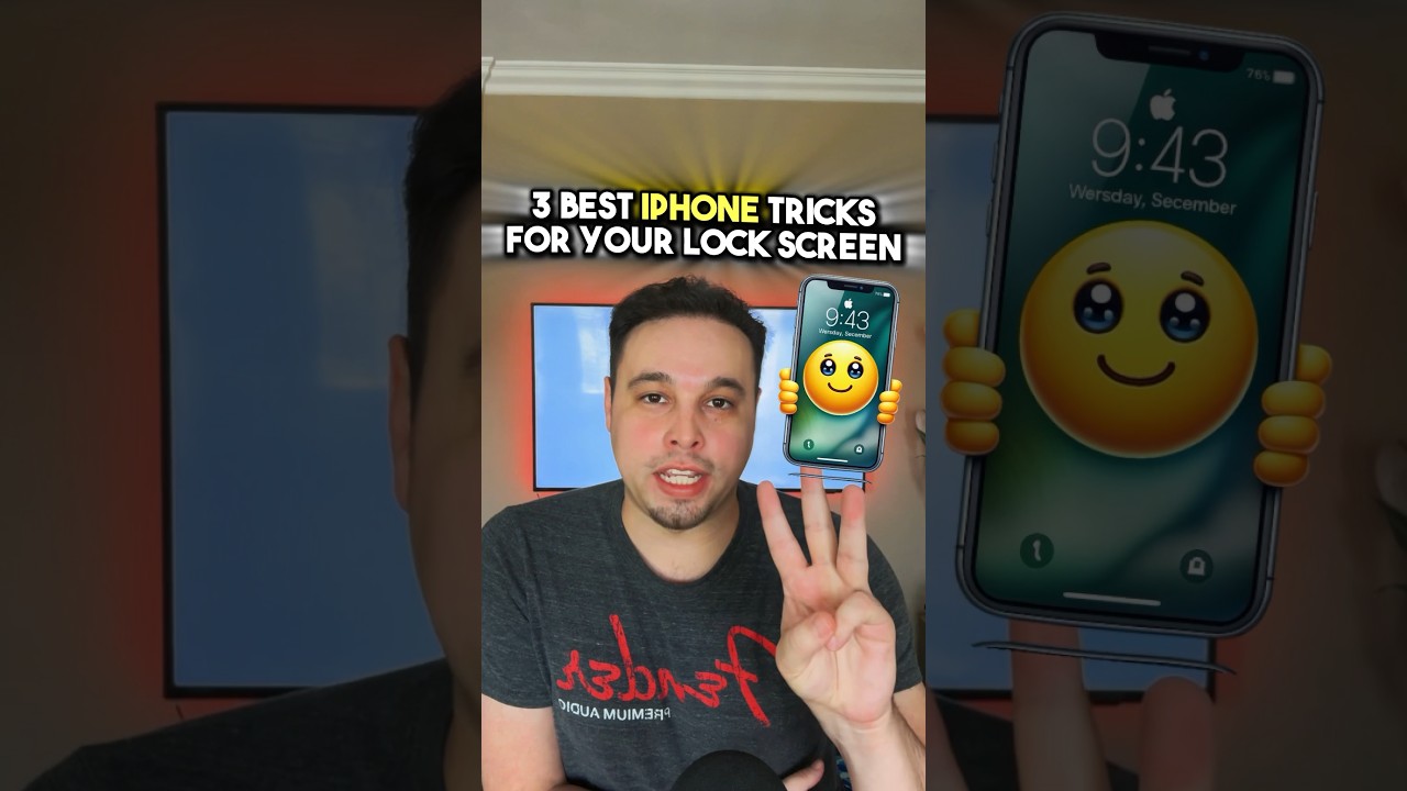 3 Best iPhone Tricks for Lock Screen 🔐🔥 