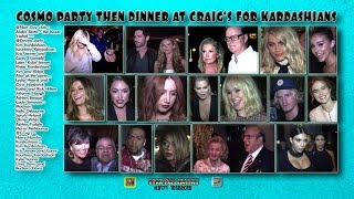 Cosmo Party Olivia Wilde, Kim Kardashian, Kris Jenner and Corey Kourtney Kardashian Kylie Jenner