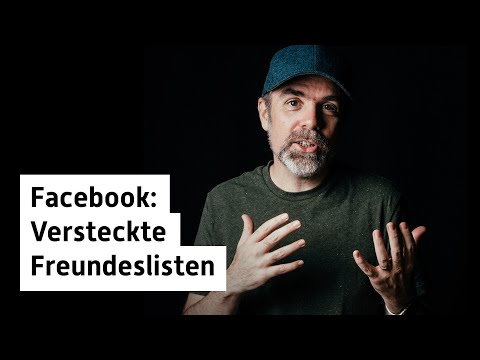 Versteckte Freundeslisten bei Facebook - How to & Anleitung