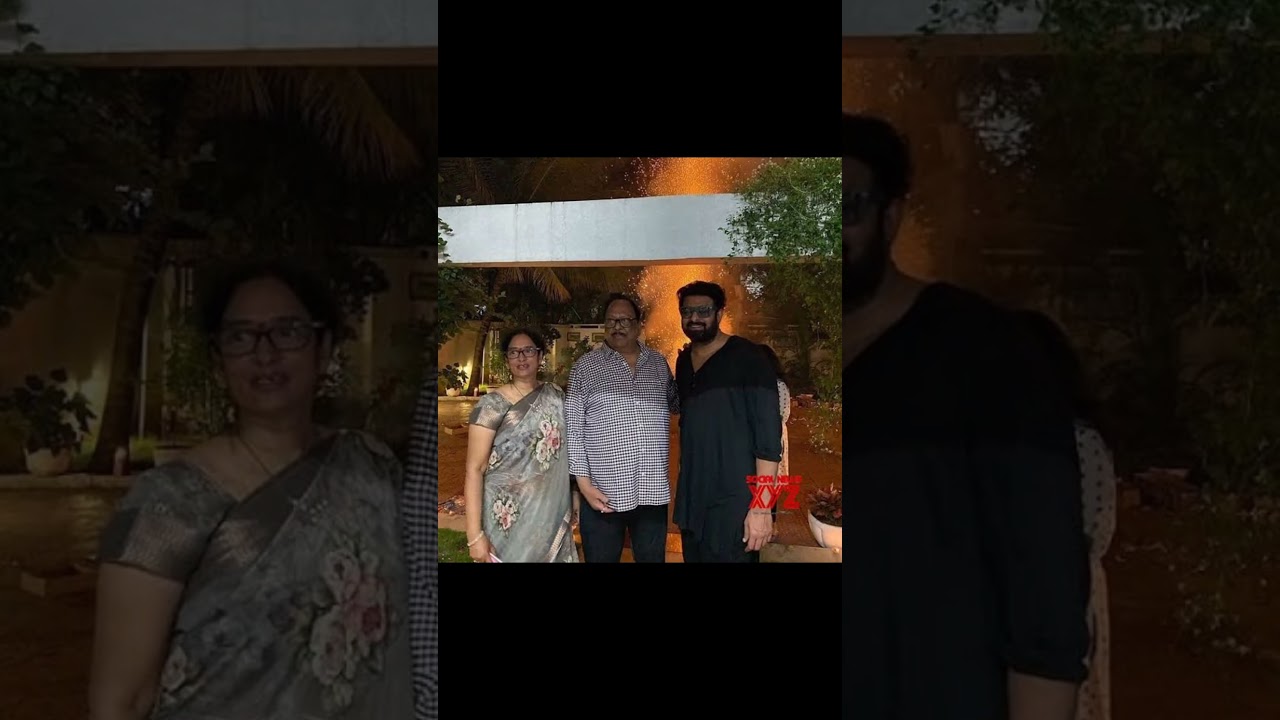 Prabhas and mother 😄😄😄 happy moments 💖💞❤️💙 